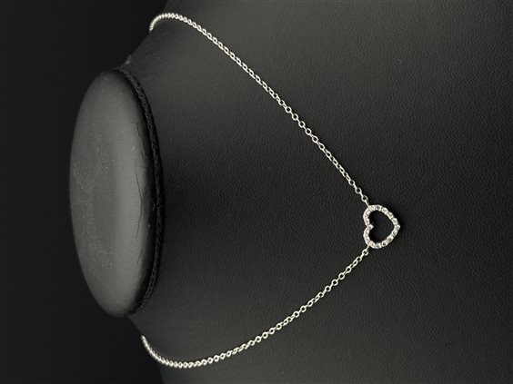 Collana Gioielleria Dossena  Donna in Oro bianco COOR-156-253 - COOR-156-253